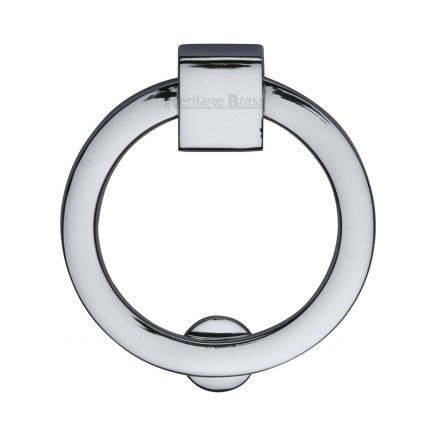 Heritage Brass Round Drop Pull Polished Chrome finish