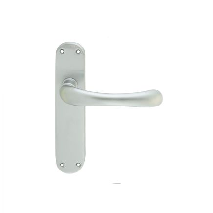 Ibra Lever On Backplate - Latch - Satin Chrome