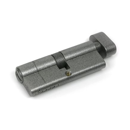 Pewter 40/40 5pin Euro Cylinder/Thumbturn