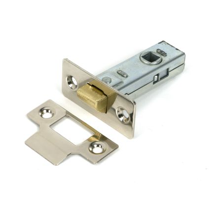 Polished Nickel 2½" Tubular Mortice Latch