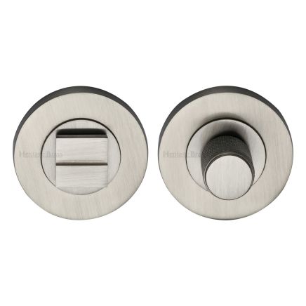 Heritage Brass Thumbturn & Emergency Release Satin Nickel finish