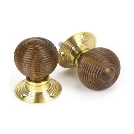 Rosewood and PB Cottage Mortice/Rim Knob Set - Small