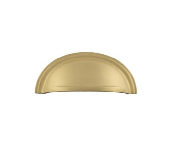Burlington Cup Pulls Polished Brass - By Frelan Hardware - BUR423PB