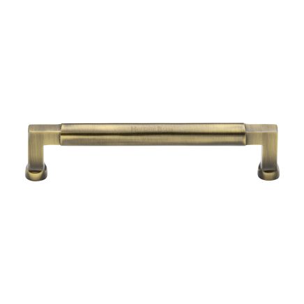Heritage Brass Cabinet Pull Bauhaus Design 160mm CTC Antique Brass Finish