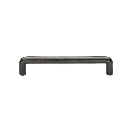 Rustic Pewter Cabinet Pull D Shaped 96mm