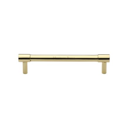 Heritage Brass Cabinet Pull Phoenix Design 128mm CTC Polished Brass finish