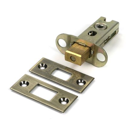 Aged Brass 2½" Heavy Duty Tubular Deadbolt