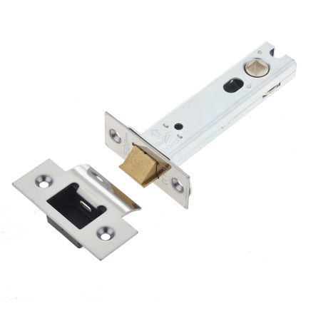 Jedo Heavy Duty Tubular Latches - 45 Degree Short Travel 102mm Polished Stainless Steel - By Frelan Hardware - JL-HDT102PSS