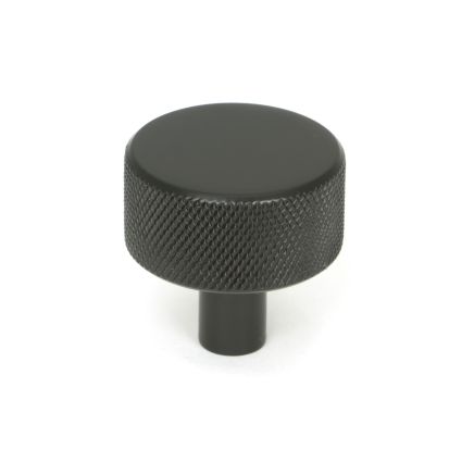 Aged Bronze Brompton Cabinet Knob - 32mm (No rose)