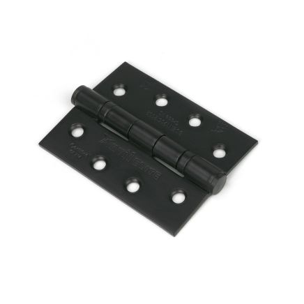 Black 4" Ball Bearing Butt Hinge (Pair) ss