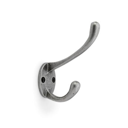 Alexander & Wilks - Victorian Hat and Coat Hook - Antique Iron