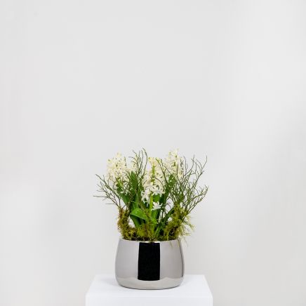 Polished Marine SS (316) 16cm Hepworth Pot