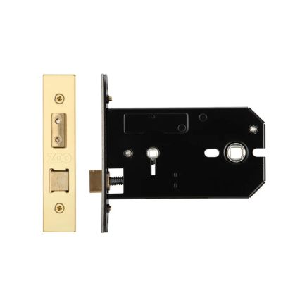 Zoo Hardware Horizontal Lock - 127mm - Bathroom Version