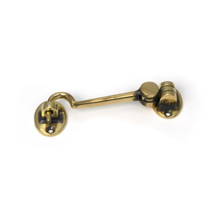 Aged Brass 4" Cabin Hook