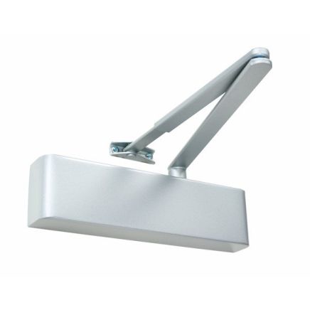 Atlantic Premium Grade Door Closer -max 110kg,DDA,Adj,Slimline - Silver
