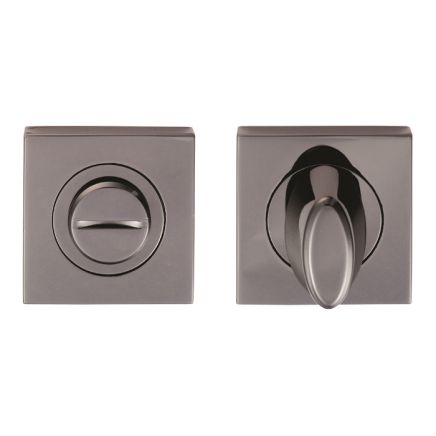 Serozzetta Square Turn And Release - Black Nickel