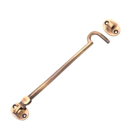 Silent Cabin Hook 8" - 200mm Antique Brass