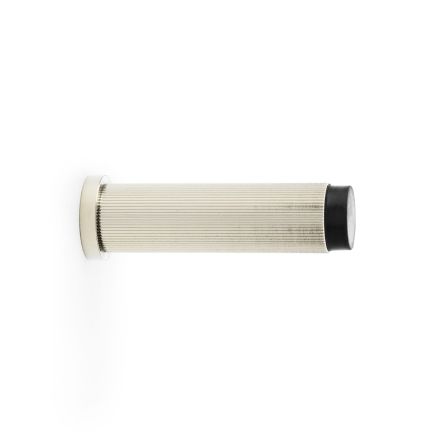 Alexander & Wilks - Reeded Projection Door Stop - PVD Polished Nickel