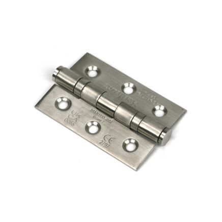 Satin SS (304) 3" Ball Bearing Butt Hinge (pair)