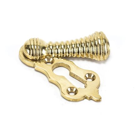 Polished Brass Beehive Escutcheon