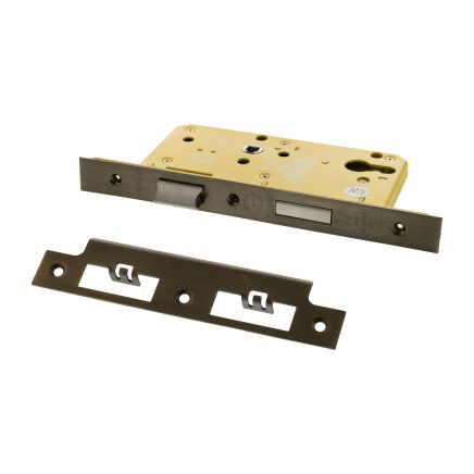 Atlantic DIN Heavy Duty Euro Profile Sashlock Double Throw 60mm backset - Satin Chrome