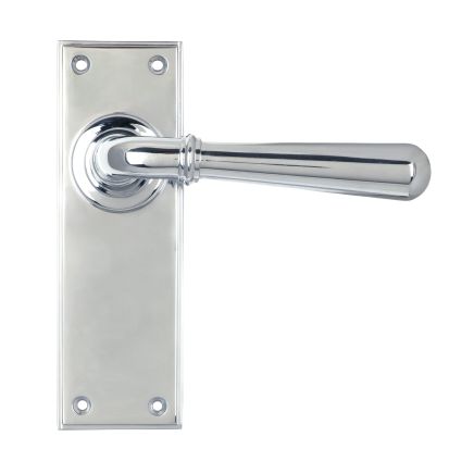 Polished Chrome Newbury Lever Latch Set