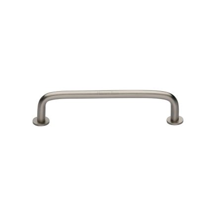 Heritage Brass Cabinet Pull Wire Design with 16mm Rose 96mm CTC Satin Nickel Finish