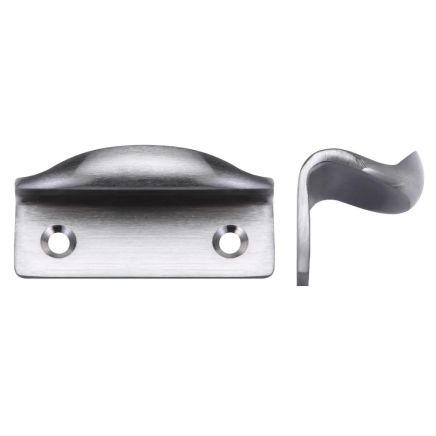 Zoo Hardware Sash Lift - 60 x 22mm - Satin Chrome