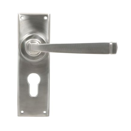 Satin Marine SS (316) Avon Lever Euro Lock Set