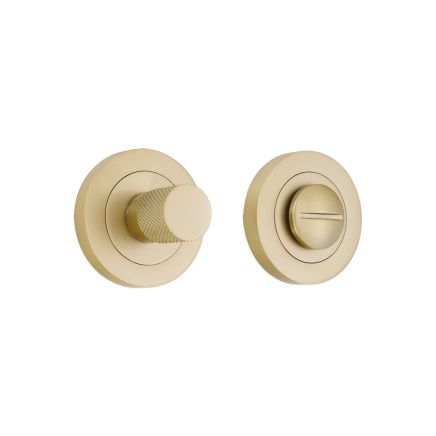Connaught Knurled Turn & Release Satin Brass