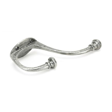 Pewter 7 3/4" Hat & Coat Hook