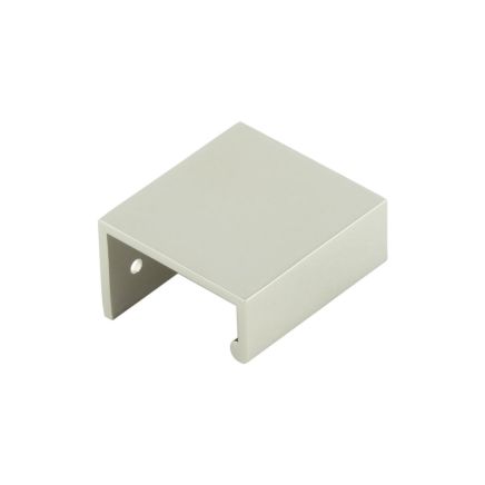 Burlington 50mm Polished Nickel Angled Edge Pull - By Frelan Hardware - BUR910PN