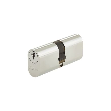 Oval Profile Double Cylinders 60mm Polished Chrome - By Frelan Hardware - JL60-OPDPC
