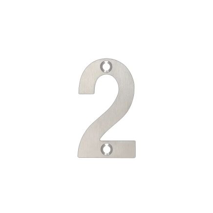 Zoo Hardware Numerals - 50mm - Polished Stainless