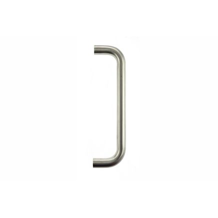 Atlantic D Pull Handle [Bolt Through] 450mm x 19mm - Satin Stainless Steel