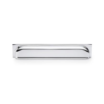 Alexander & Wilks - Quantock Cup Pull Handle - Polished Chrome