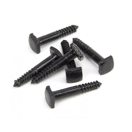 Black Lagg Bolt for Cottage Latch (6)