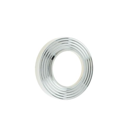 Burlington Reeded Outer Roses Polished Nickel - By Frelan Hardware - BUR53PN