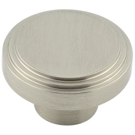 Cropley Cupboard Knobs 40mm Satin Nickel - By Frelan Hardware - HOX1040SN