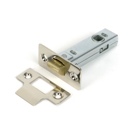 Polished Nickel 3" Tubular Mortice Latch