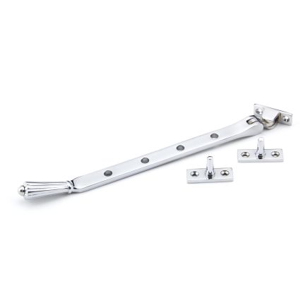 Polished Chrome 10" Hinton Stay
