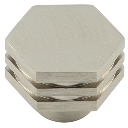Nile Cupboard Knobs 30mm Satin Nickel - By Frelan Hardware - HOX330SN