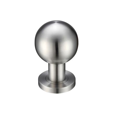 Zoo Hardware Ball Mortice Knob - 55mm Ball dia - Satin Stainless