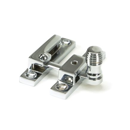 Polished Chrome Beehive Quadrant Fastener - Narrow