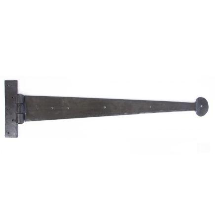 Beeswax 22" Penny End T Hinge (pair)