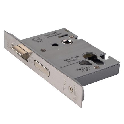 Euro Profile High Security Cylinder Sashlock - Satin Stainless Steel