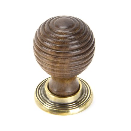 Rosewood and AB Beehive Cabinet Knob 38mm