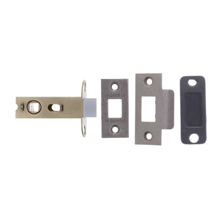 Atlantic Bolt Through Tubular Latch 2.5" - Distressed Silver