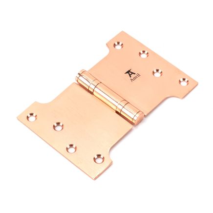 Polished Bronze 4" x 4" x 6" Parliament Hinge (pair) ss