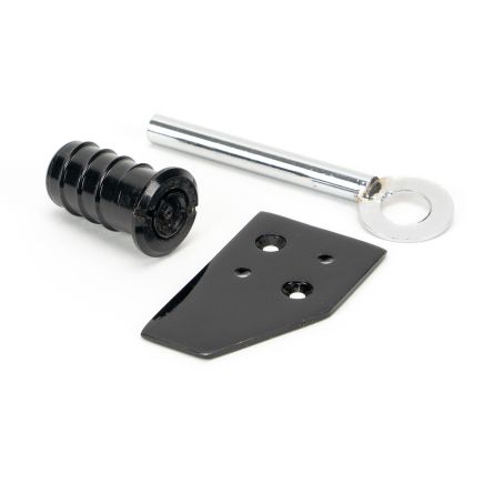 Black Key-Flush Sash Stop